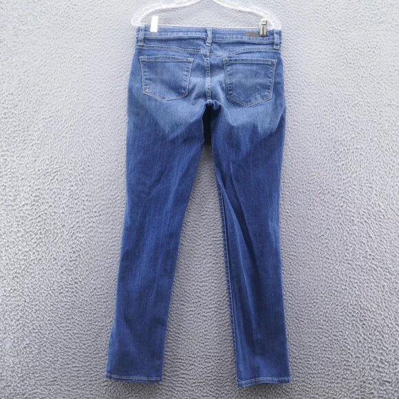 Kut from the Kloth Womens Catherine Boyfriend Jeans 4 Blue Mid Rise Distressed - Picture 2 of 11